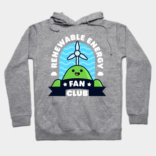 Renewable Energy Fan Club - Cute Fan Pun Hoodie